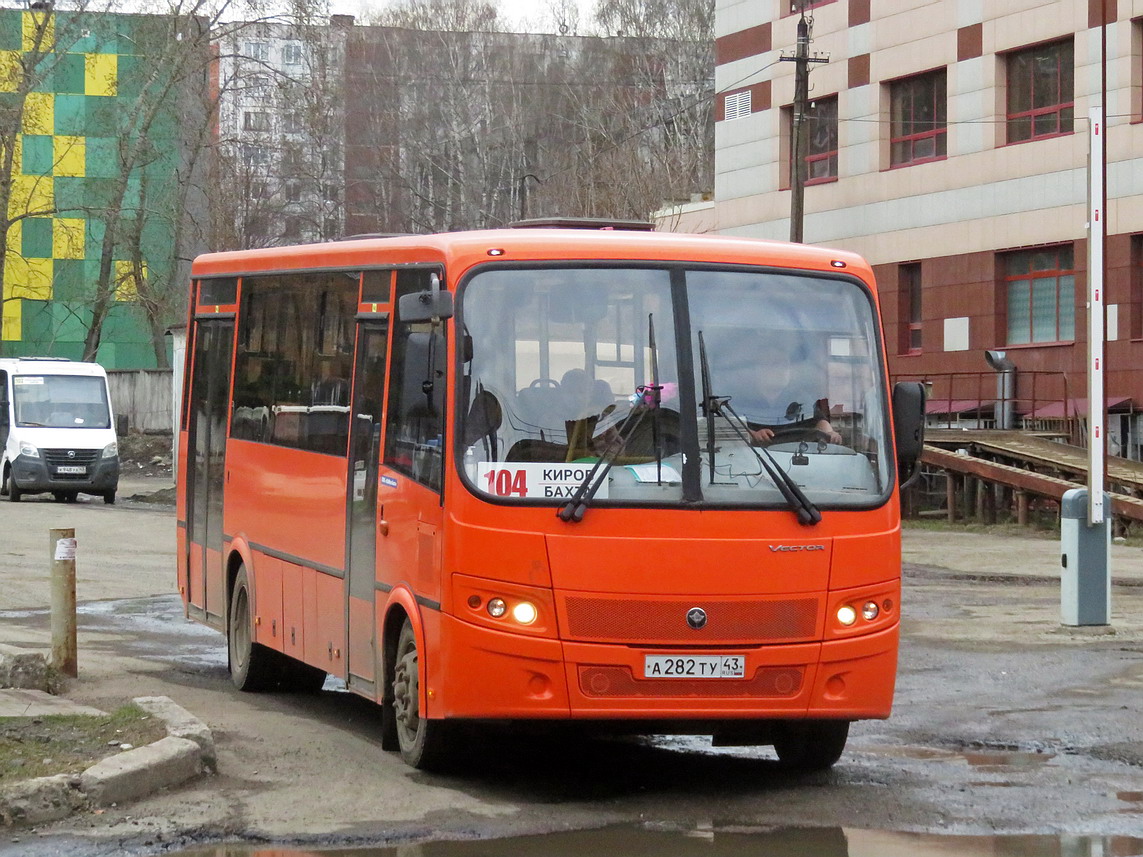 Кировская область, ПАЗ-320414-04 "Вектор" (1-2) № А 282 ТУ 43