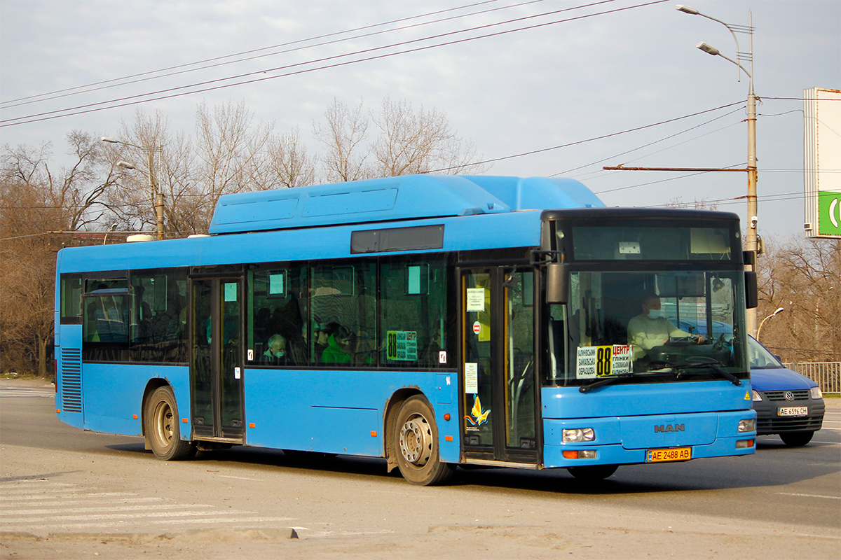 Днепропетровская область, MAN A21 NL233 CNG № 14