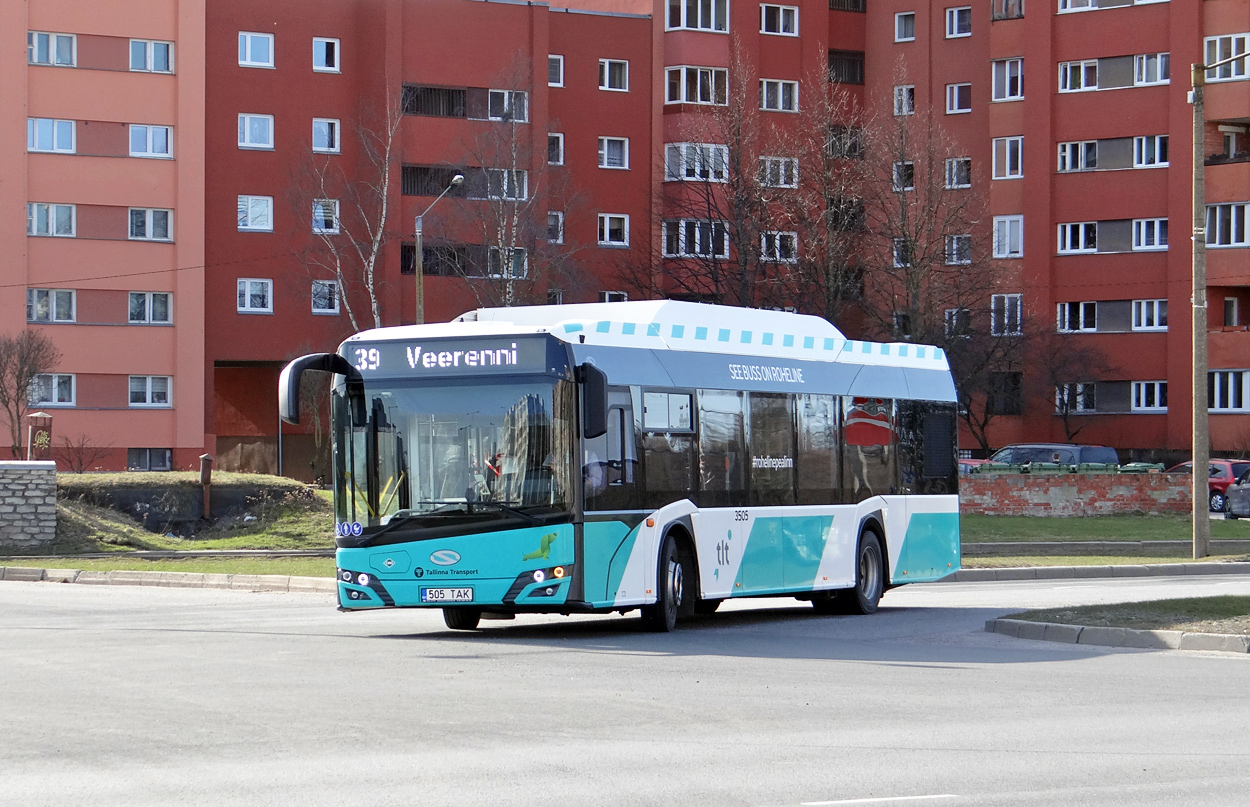 Эстония, Solaris Urbino IV 12 CNG № 3505