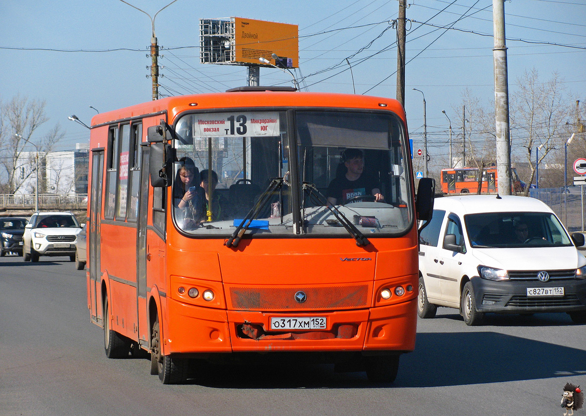 Нижегородская область, ПАЗ-320414-05 "Вектор" № О 317 ХМ 152