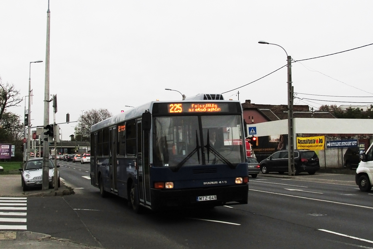 Венгрия, Ikarus 415.14 № MTZ-649