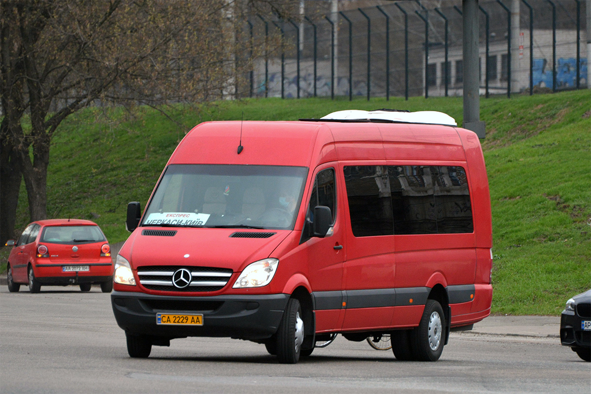Черкасская область, Mercedes-Benz Sprinter W906 519CDI № CA 2229 AA