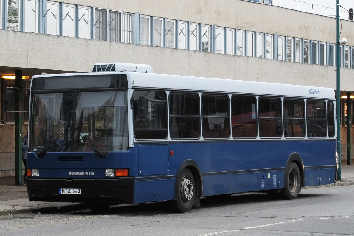 Венгрия, Ikarus 415.14 № MTZ-649