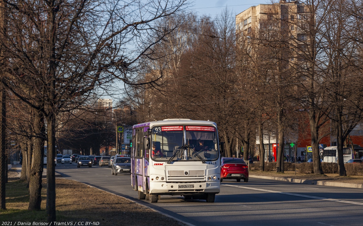 Санкт-Петербург, ПАЗ-320402-05 № n430