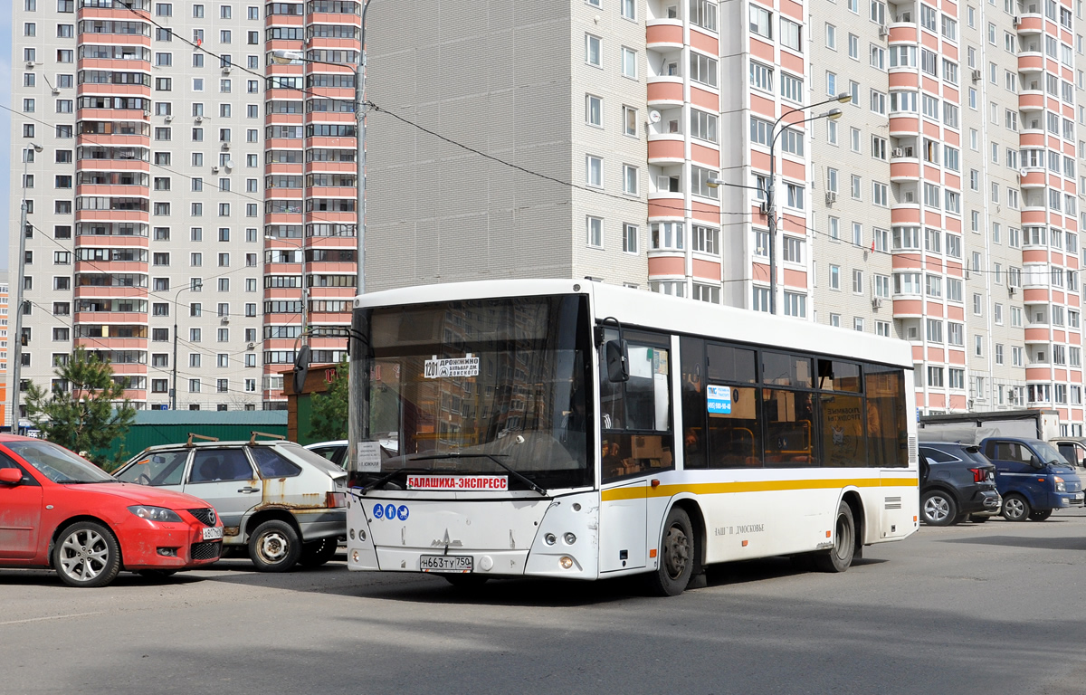 Obwód moskiewski, MAZ-206.086 Nr Н 663 ТУ 750