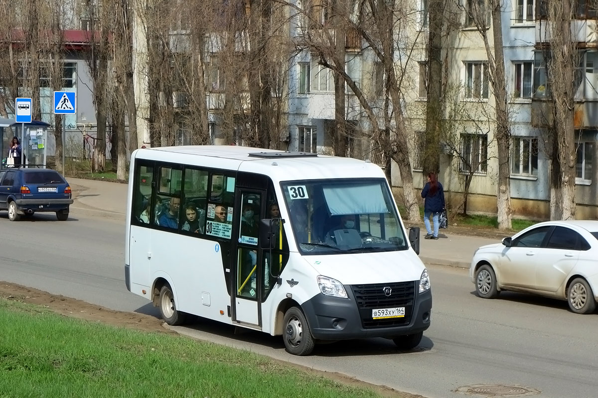 Саратовская область, ГАЗ-A64R45 Next № В 593 ХУ 164