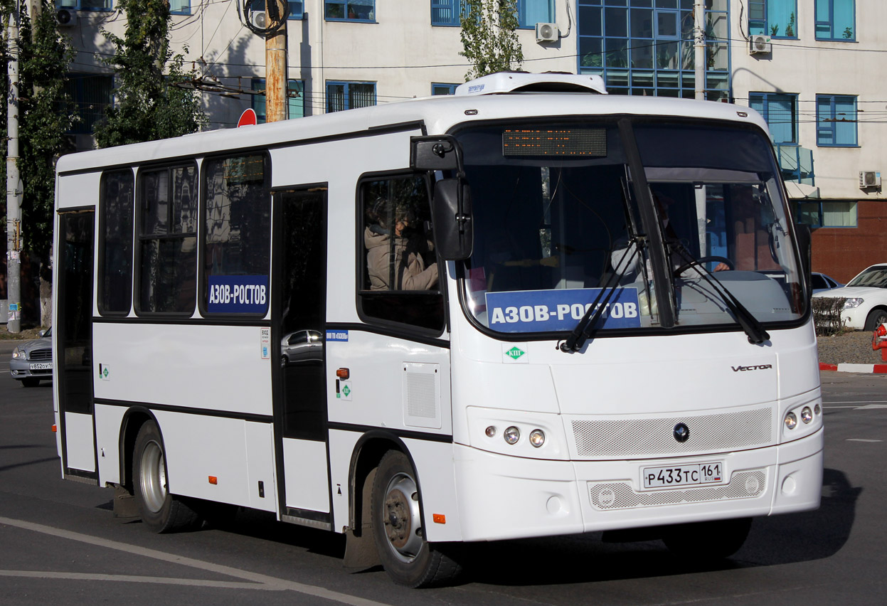 Ростовская область, ПАЗ-320302-11 "Вектор" № Р 433 ТС 161