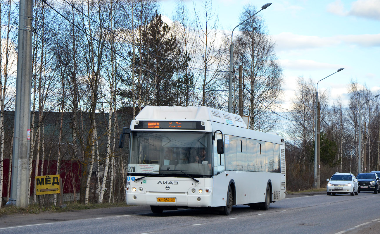 Санкт-Петербург, ЛиАЗ-5292.67 (CNG) № 4493