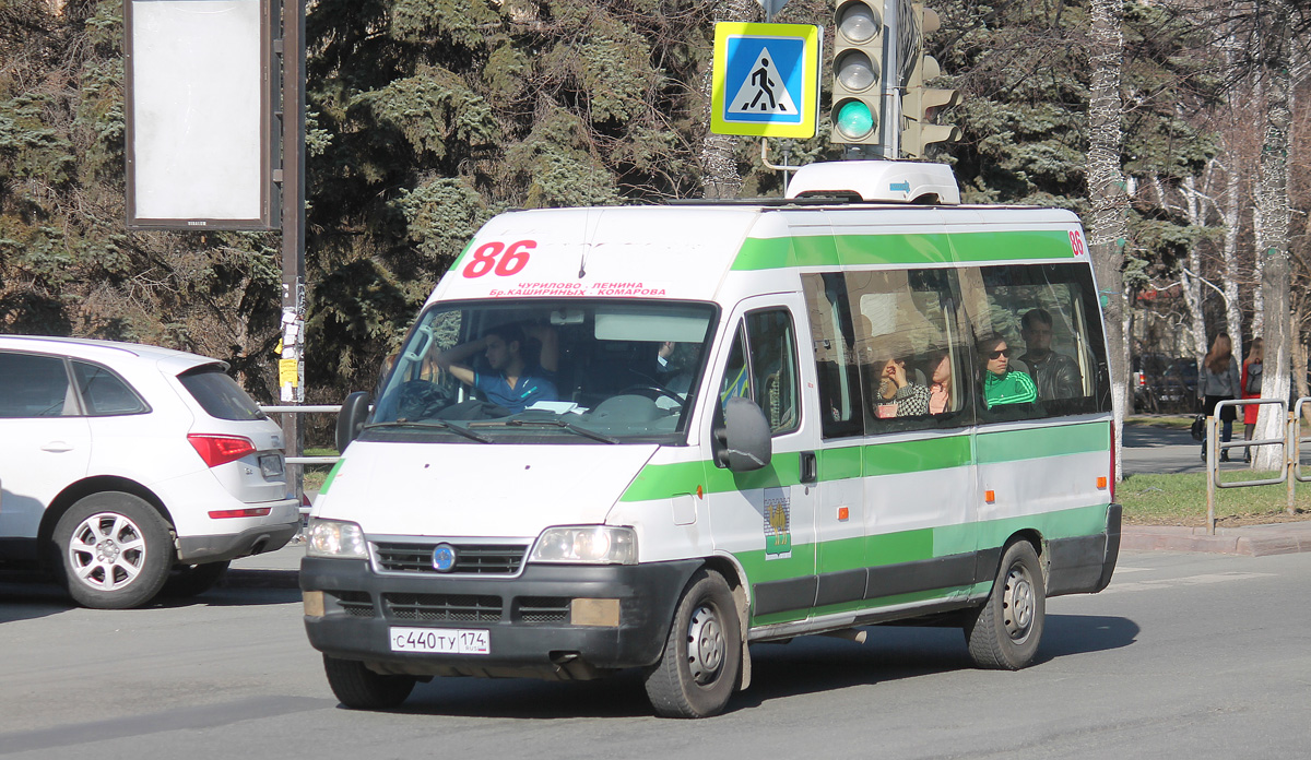 Челябинская область, FIAT Ducato 244 CSMMC-RLL, -RTL № С 440 ТУ 174