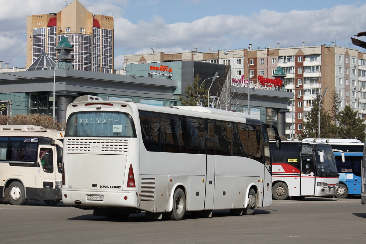 Красноярский край, King Long XMQ6127C № С 951 ОК 124