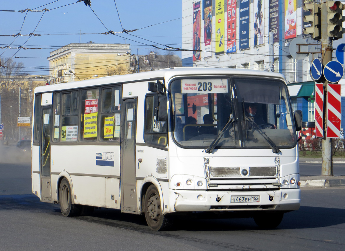 Нижегородская область, ПАЗ-320412-05 № Н 463 ВН 152