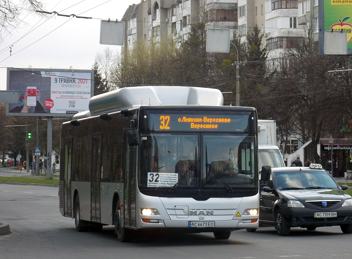 Волынская область, MAN A21 Lion's City NL313 CNG № 05