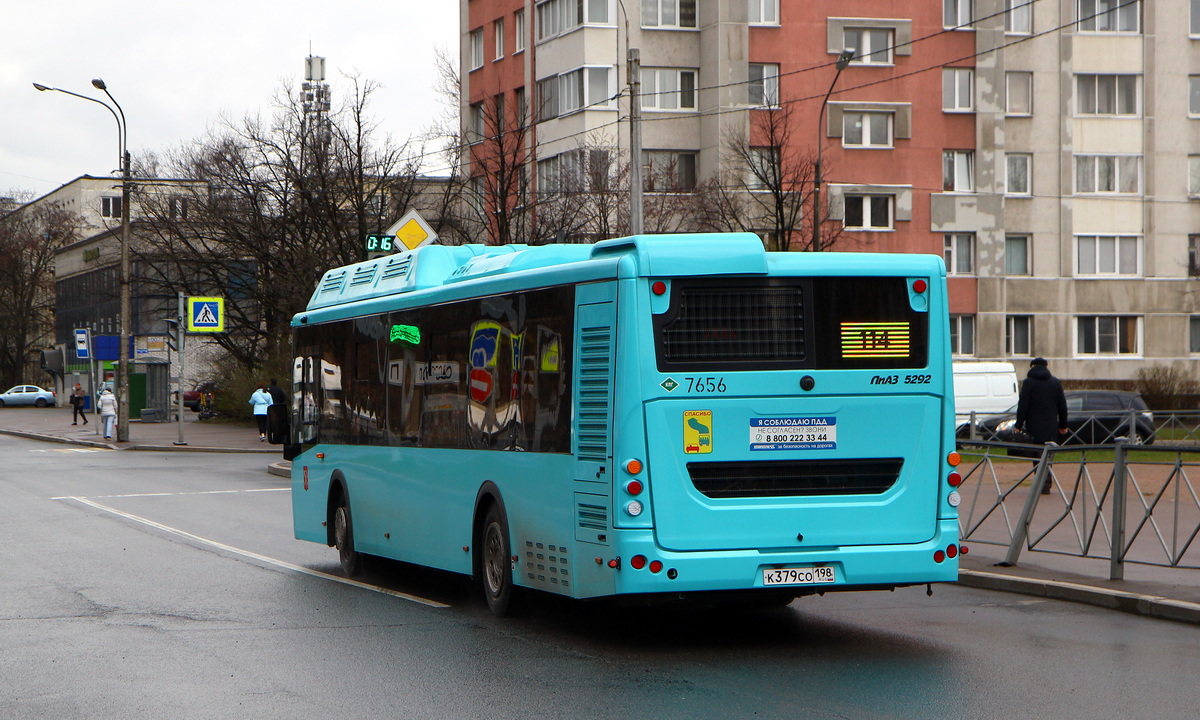 Санкт-Петербург, ЛиАЗ-5292.67 (CNG) № 7656