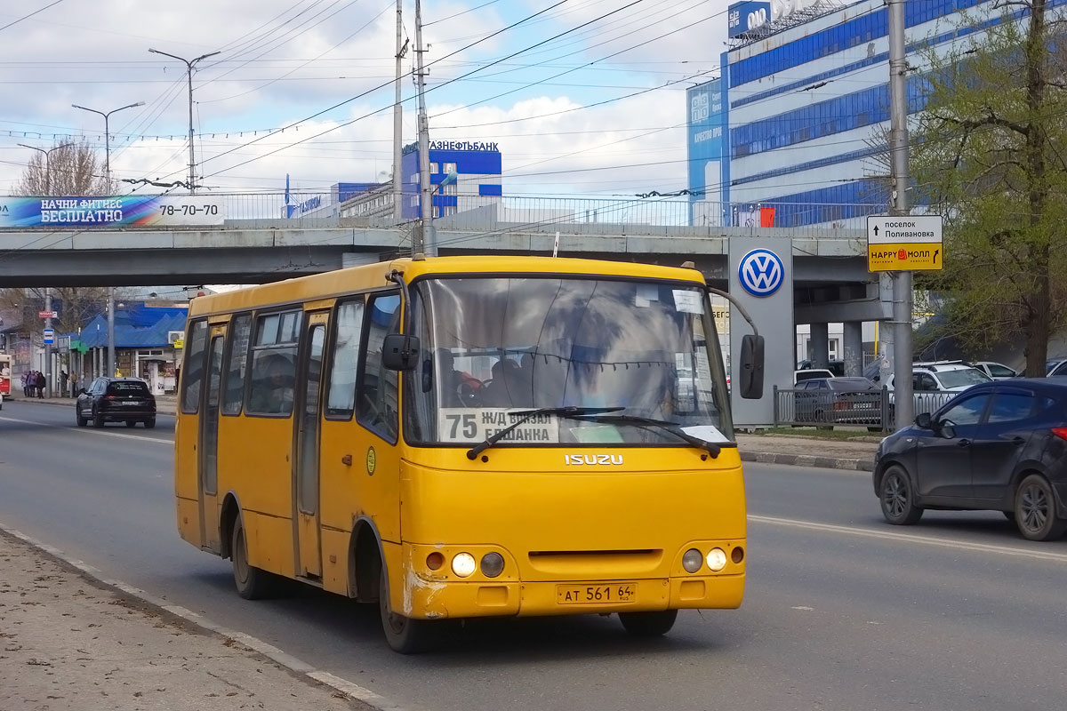 Саратовская область, Богдан А09202 № АТ 561 64