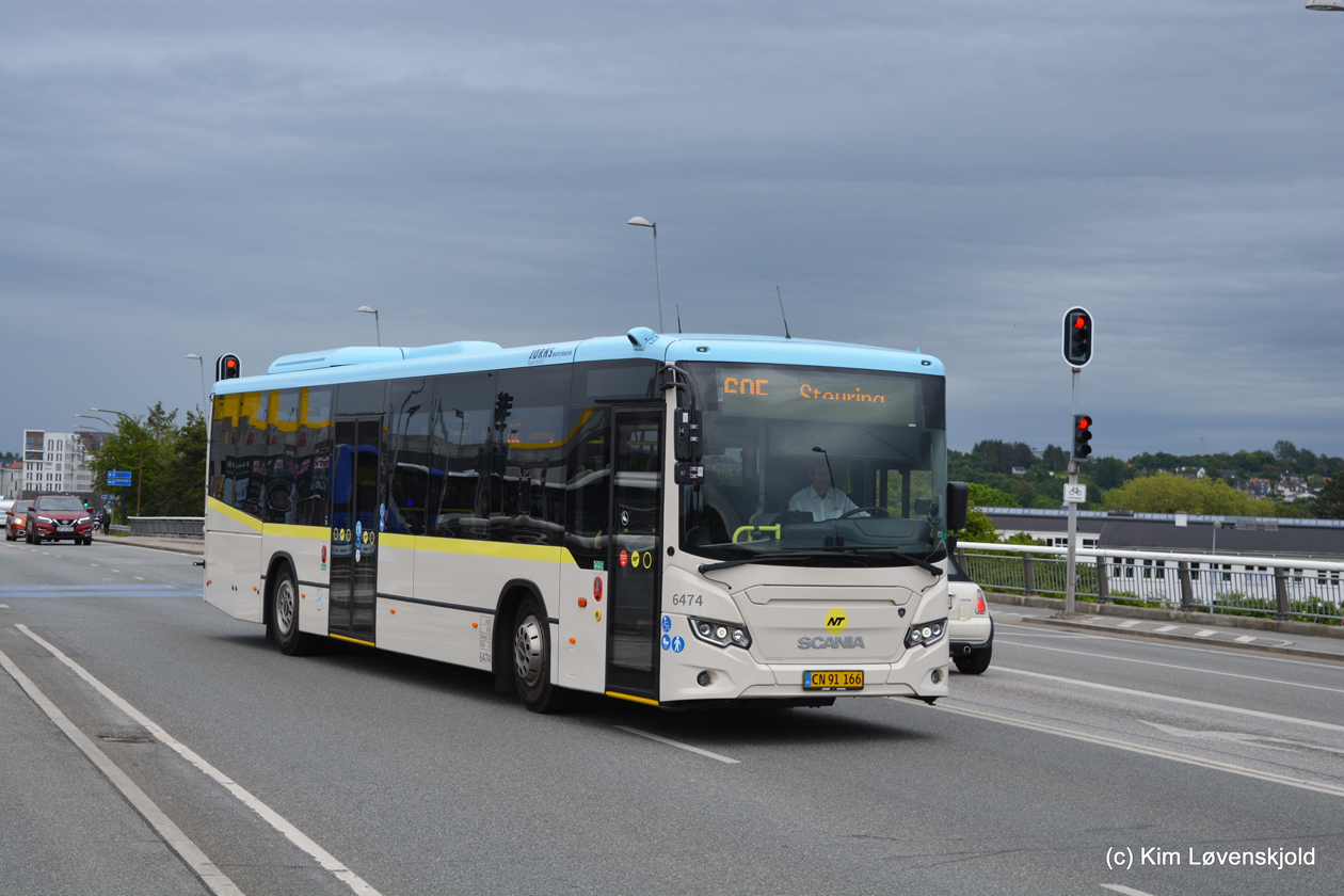 Дания, Scania Citywide LE Suburban № 6474