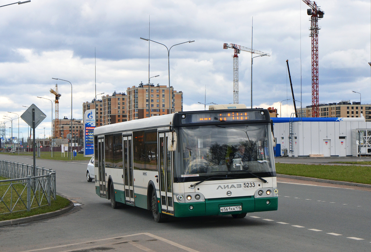 Санкт-Петербург, ЛиАЗ-5292.60 № 5233