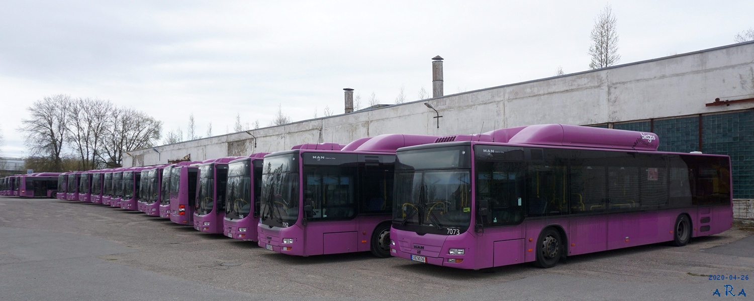 Lithuania, MAN A21 Lion's City NL243 CNG # XE9036; Lithuania — Bus depots