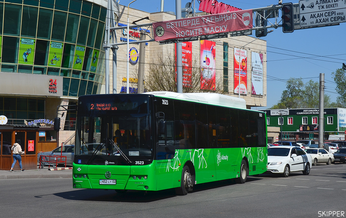 Алматы, Golden Dragon XML6125CN (Hyundai Trans Auto) № 3523