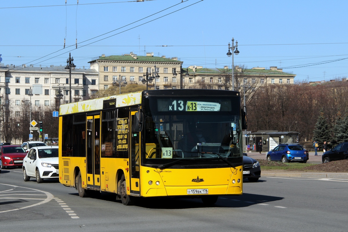 Санкт-Петербург, МАЗ-206.067 № В 159 ВК 178