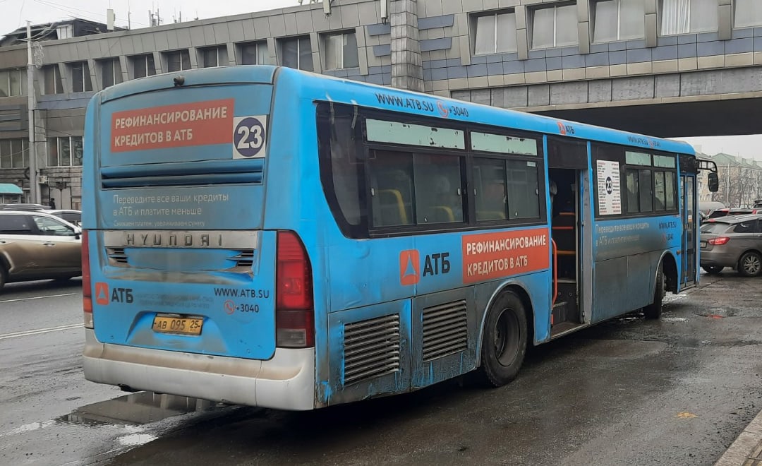 Приморский край, Hyundai New Super AeroCity 1F/L № АВ 095 25