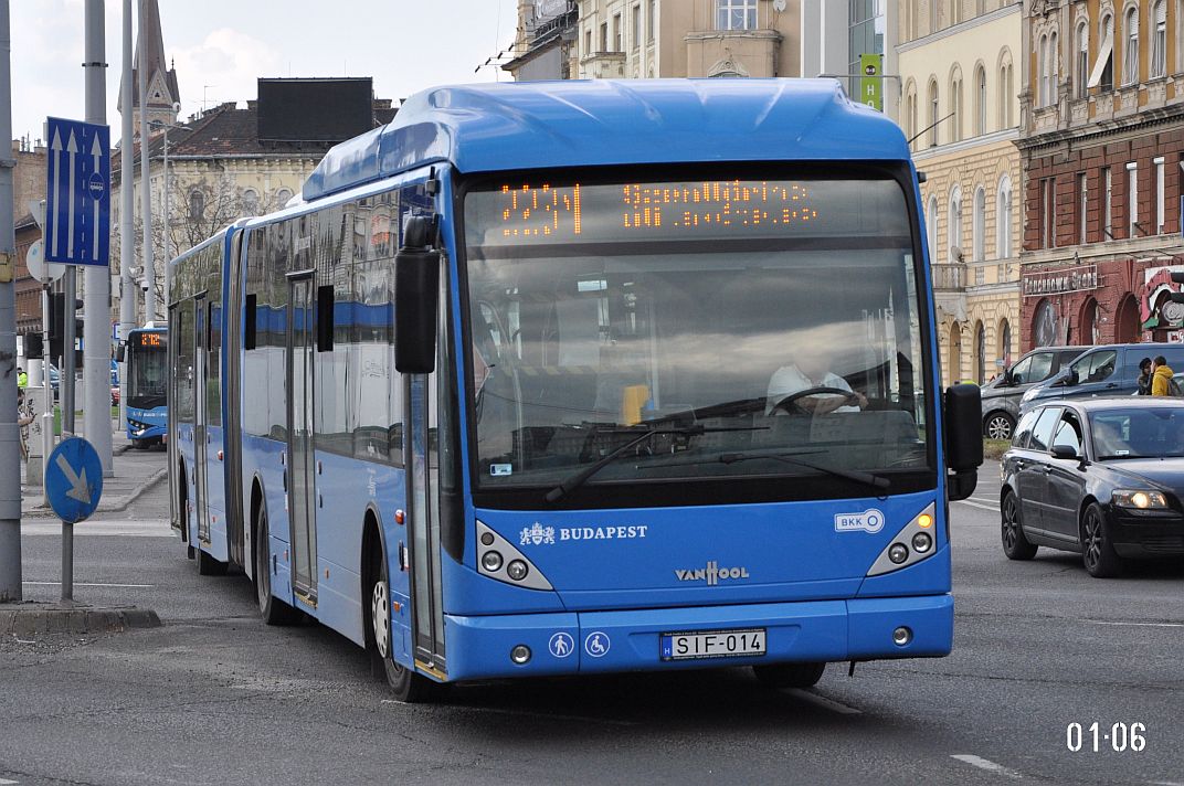 Венгрия, Van Hool New AG300 № SIF-014