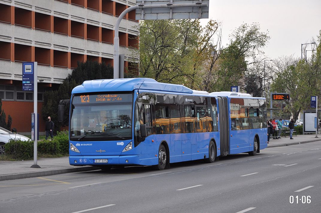 Венгрия, Van Hool New AG300 № SIF-015