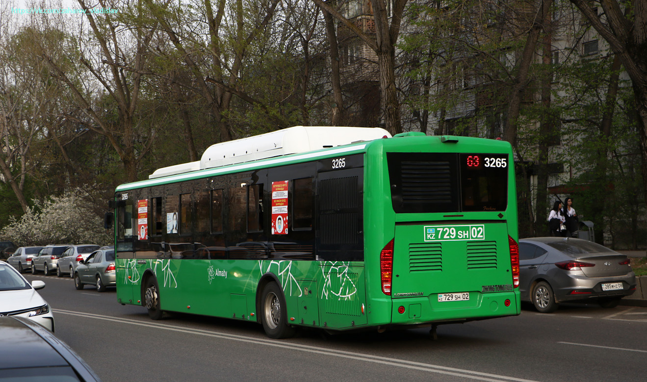 Алматы, Zhong Tong LCK6125HGAN № 3265