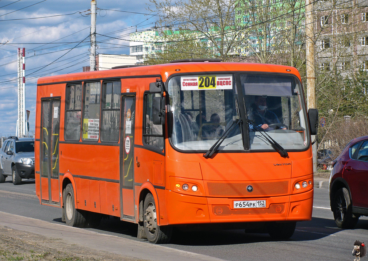 Нижегородская область, ПАЗ-320414-05 "Вектор" № Р 654 РК 152