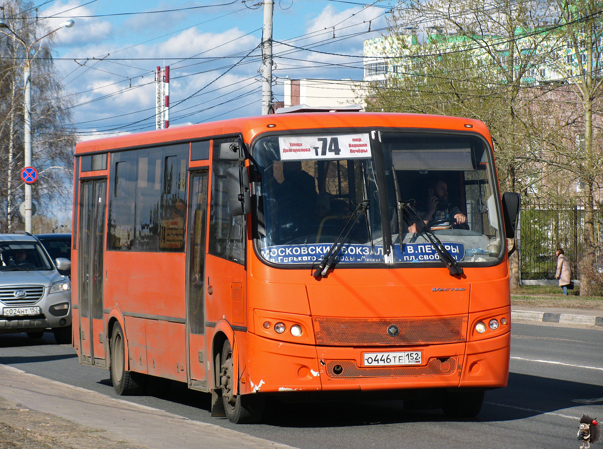 Нижегородская область, ПАЗ-320414-04 "Вектор" № О 446 ТЕ 152