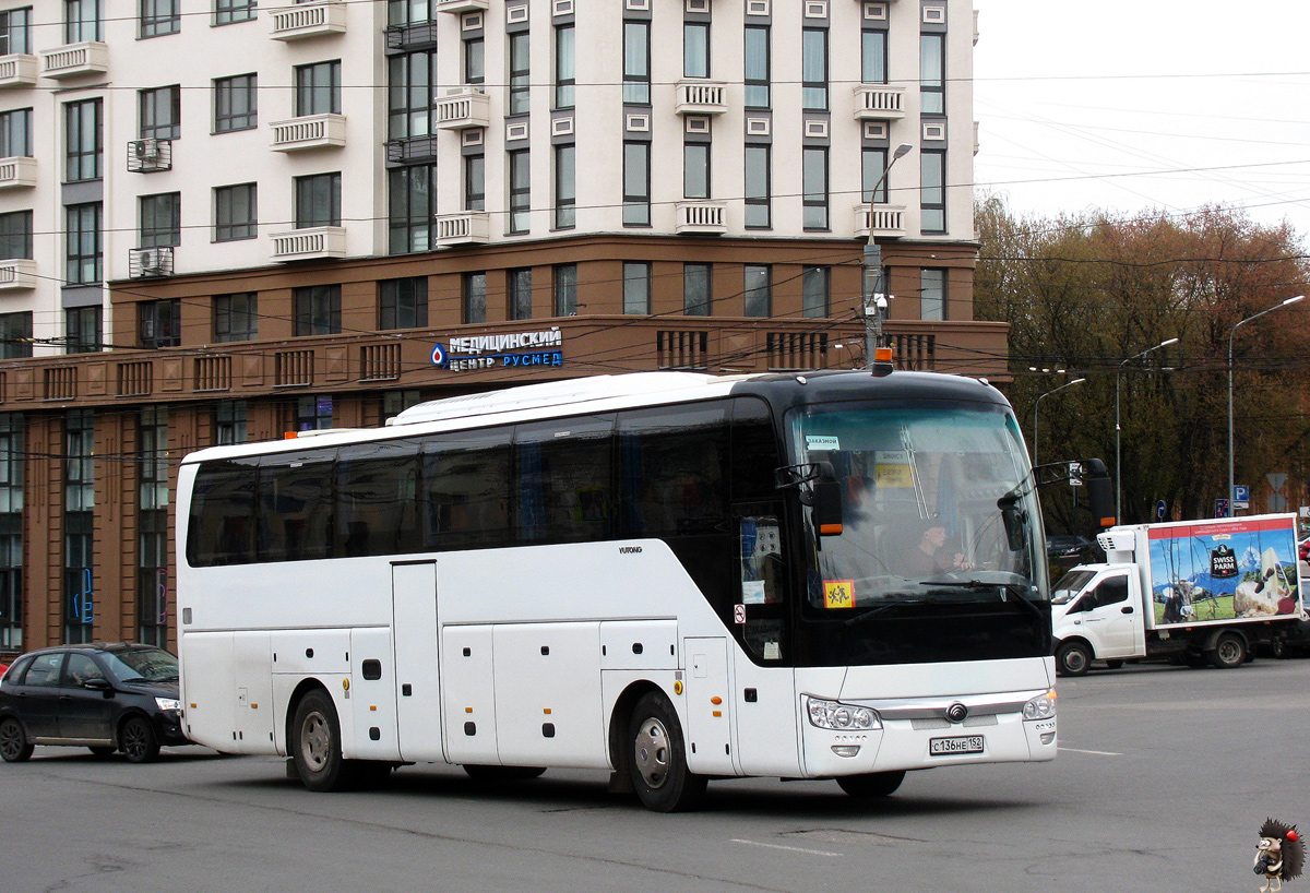 Нижегородская область, Yutong ZK6122H9 № С 136 НЕ 152