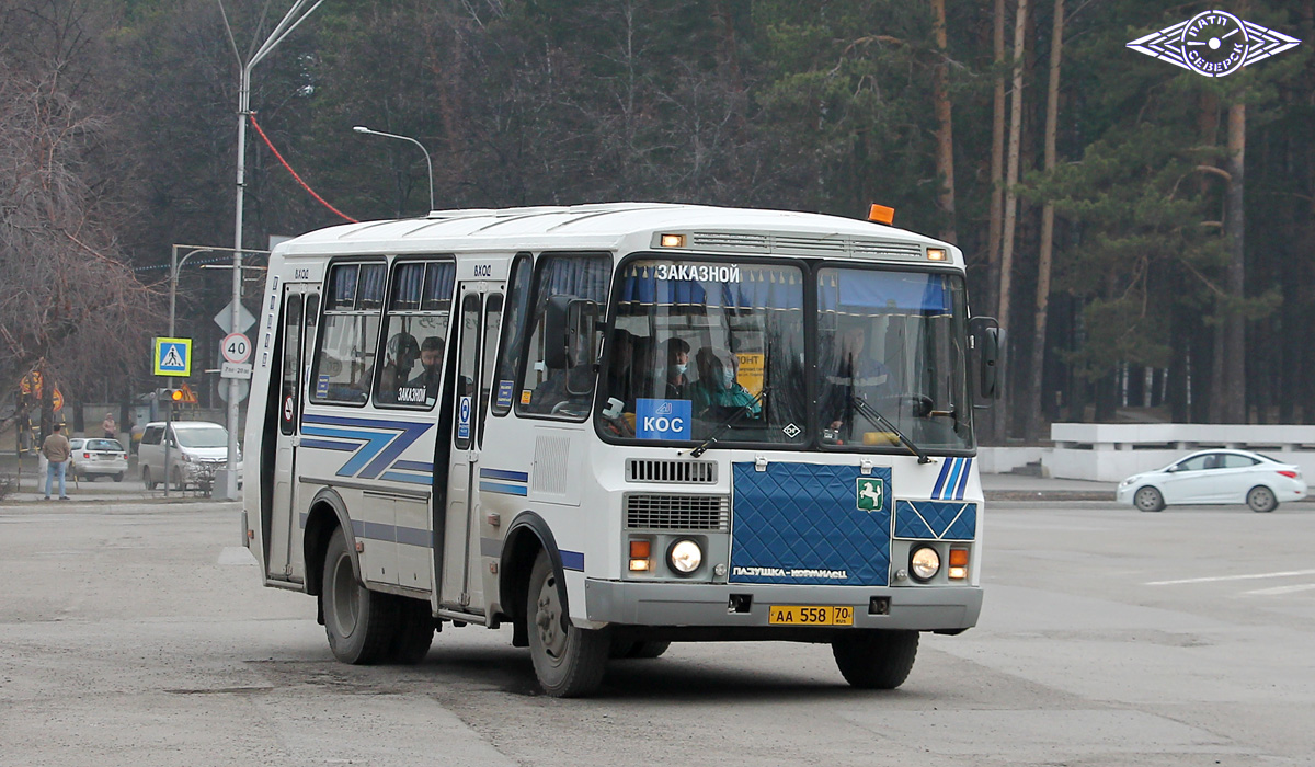 Томская область, ПАЗ-32054 № АА 558 70