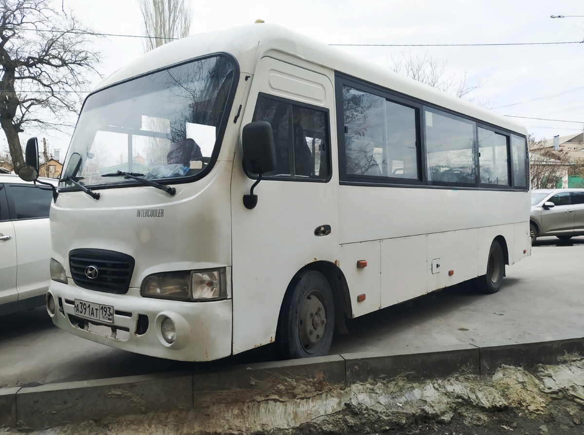 Краснодарский край, Hyundai County LWB C09 (ТагАЗ) № А 391 АТ 193