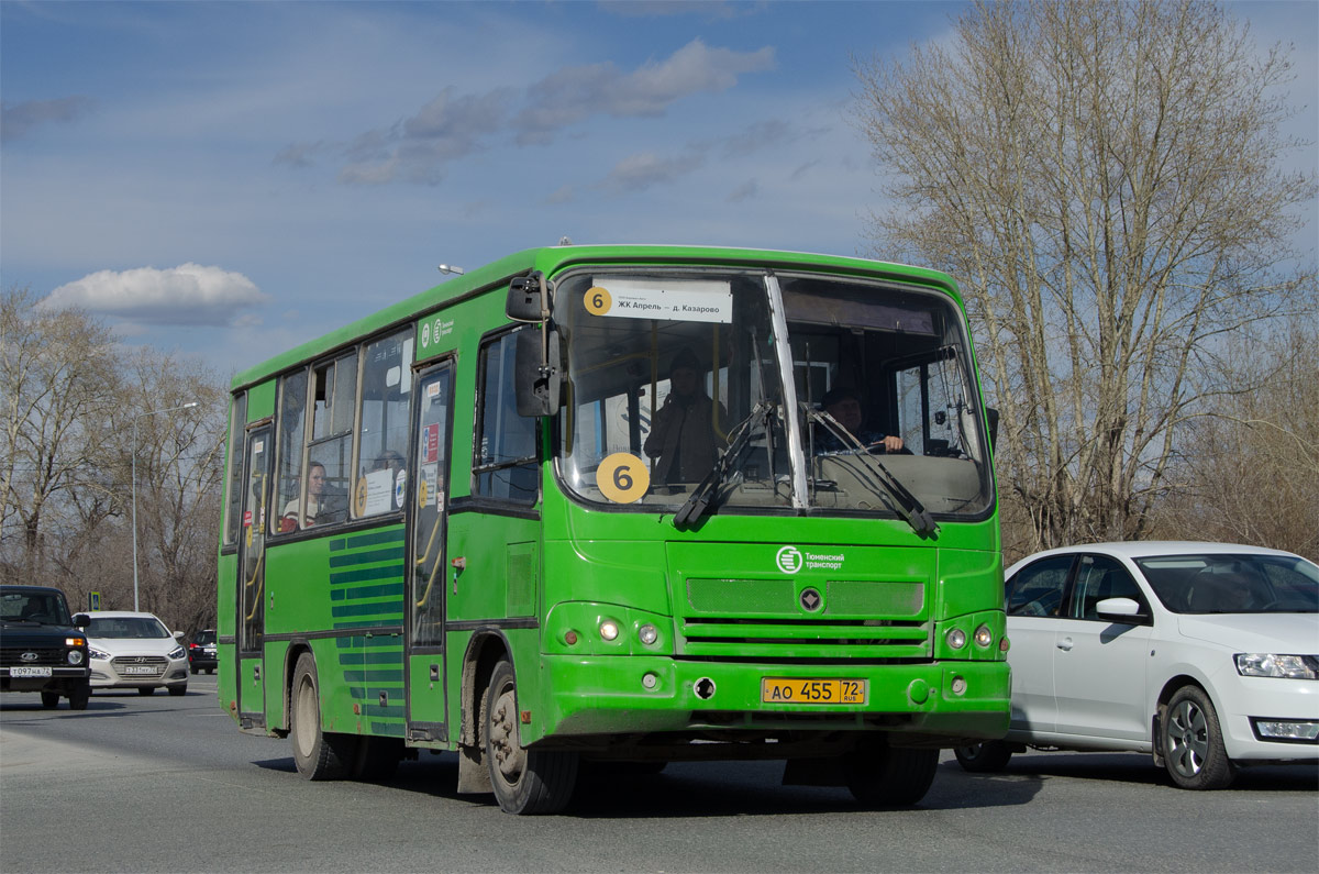 Тюменская область, ПАЗ-320402-05 № АО 455 72