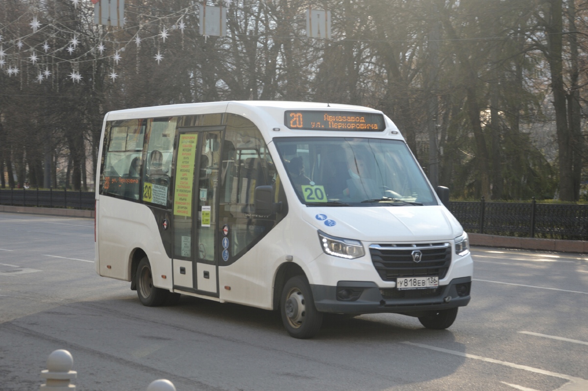 Воронежская область, ГАЗ-A68R52 City № У 818 ЕВ 136