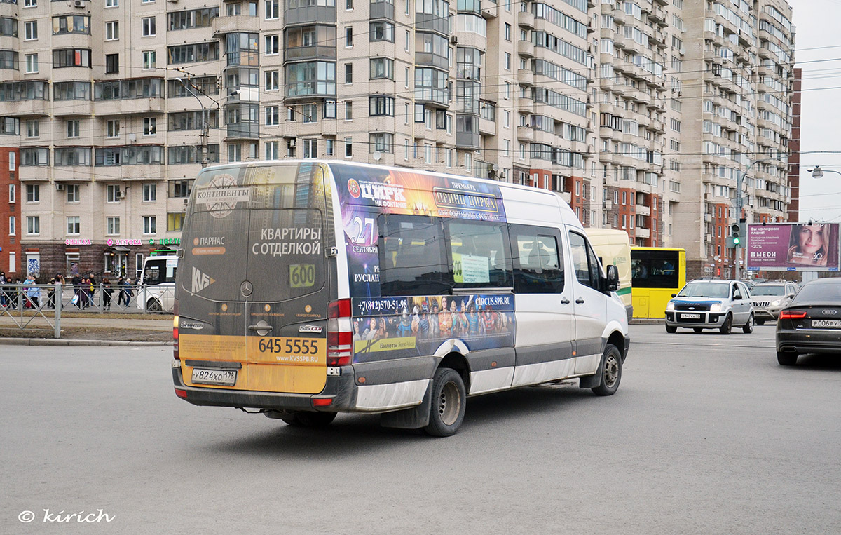 Санкт-Петербург, Луидор-22360C (MB Sprinter) № У 824 ХО 178