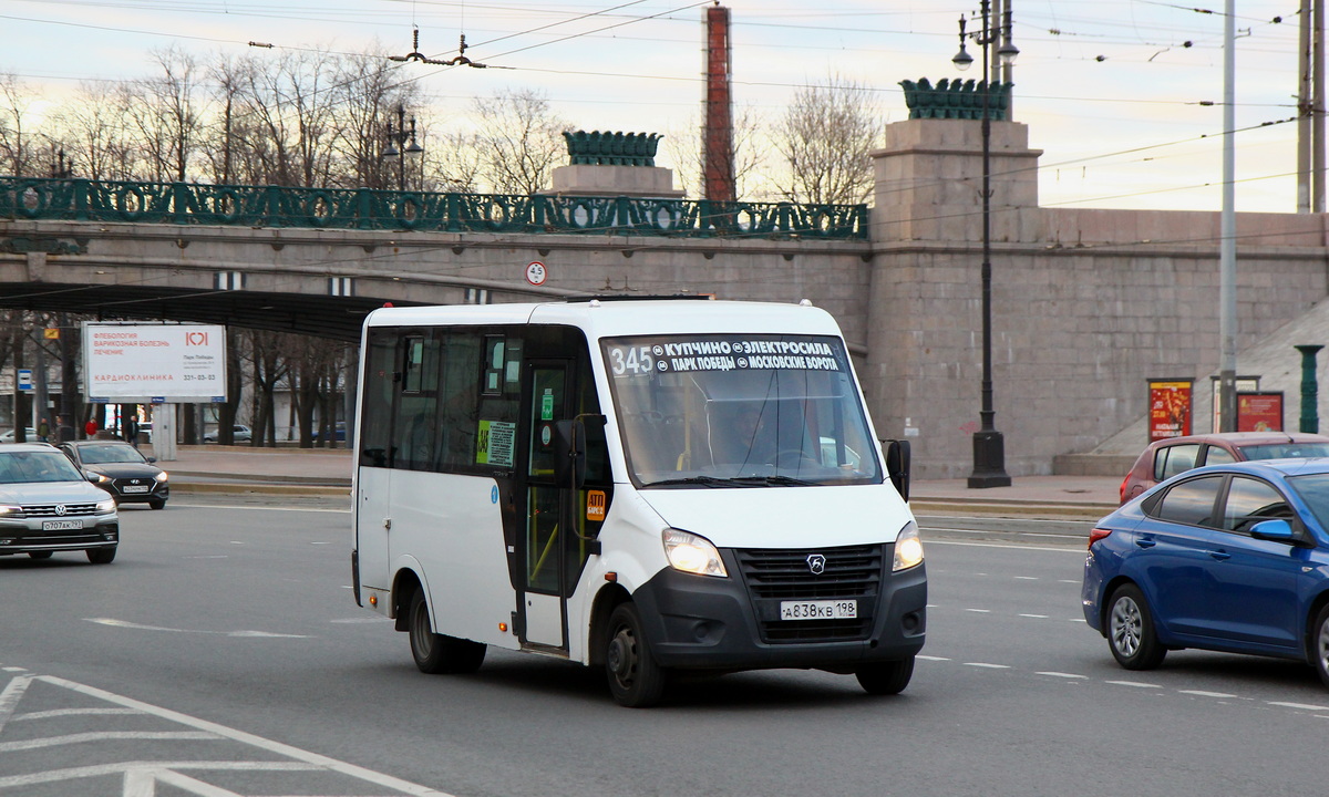 Санкт-Петербург, ГАЗ-A64R42 Next № А 838 КВ 198