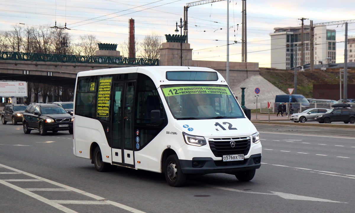 Санкт-Петербург, ГАЗ-A68R52 City № О 576 ВХ 198