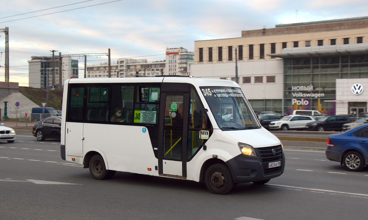 Санкт-Петербург, ГАЗ-A64R42 Next № А 823 КВ 198