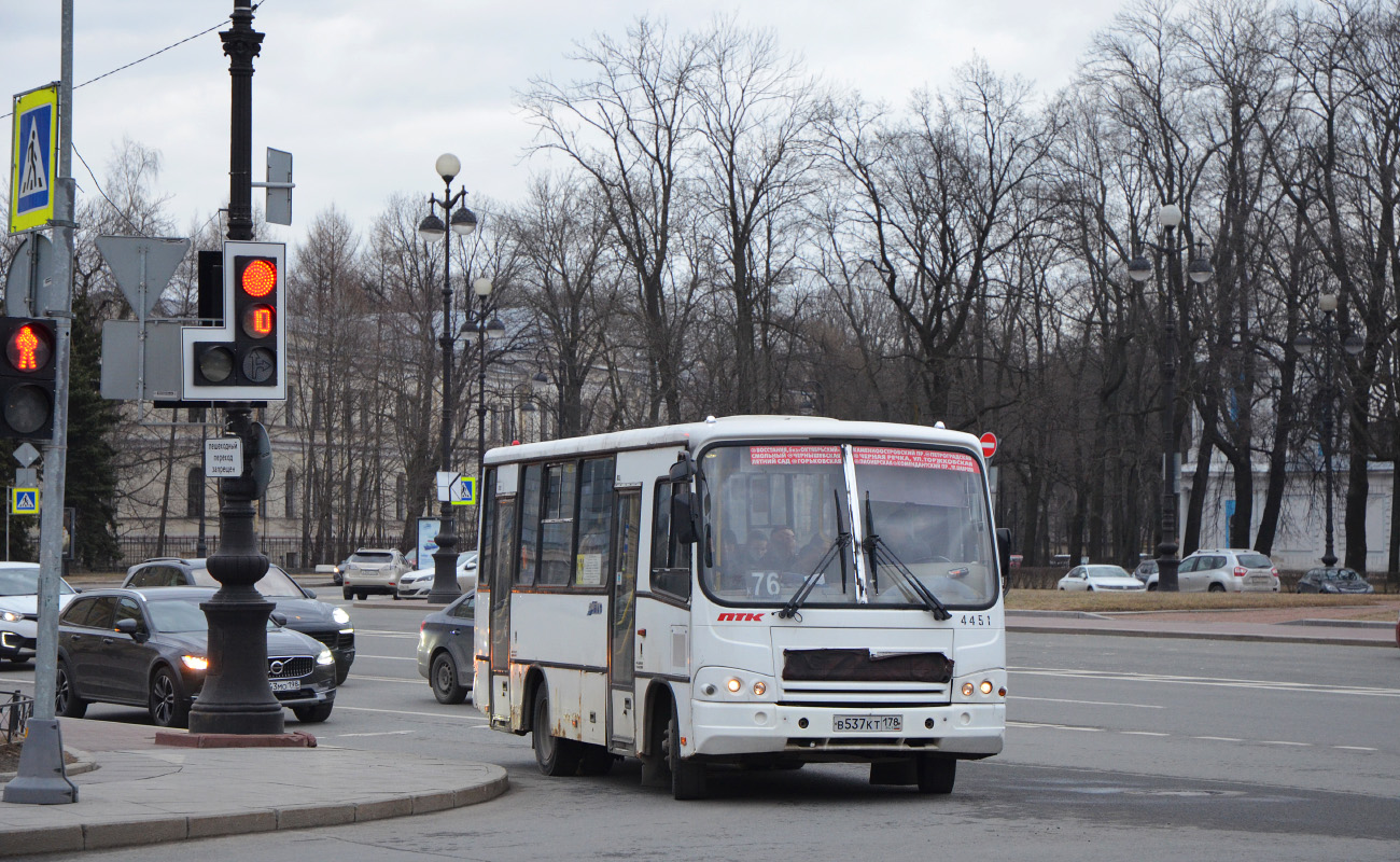 Санкт-Петербург, ПАЗ-320402-05 № n451