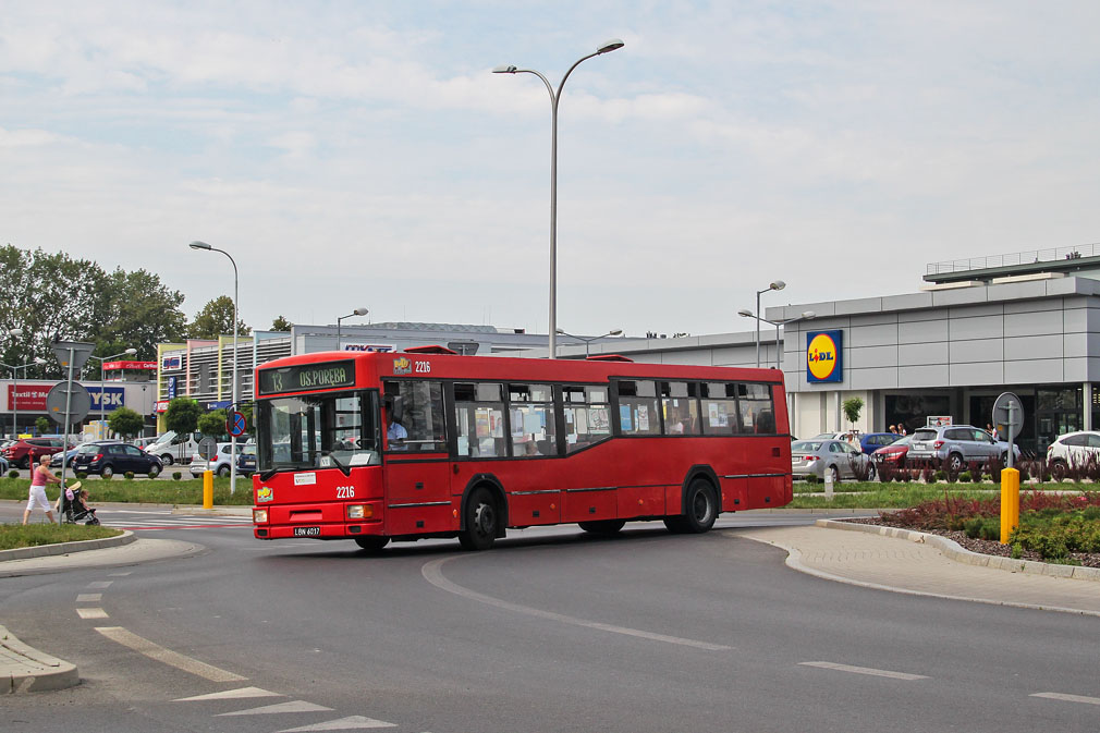 Польша, Jelcz M121M № 2216