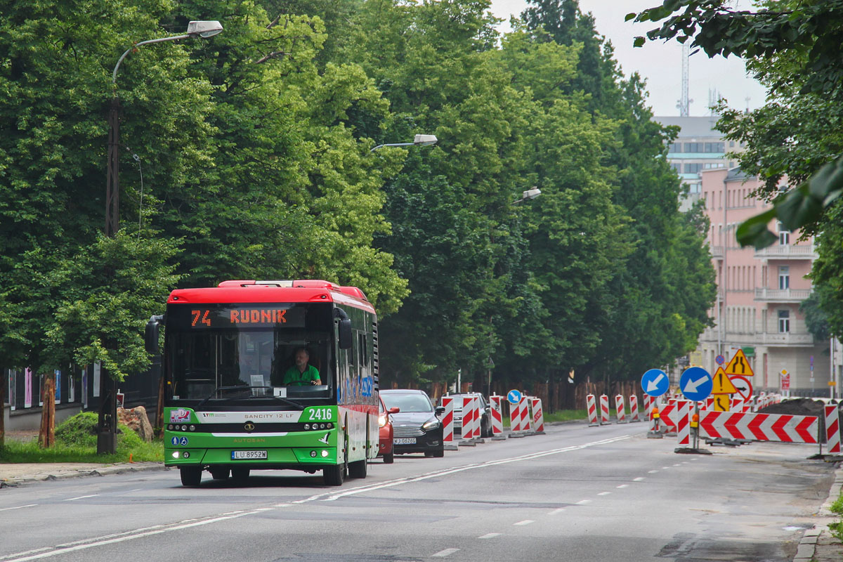 Польша, Autosan M12LF № 2416
