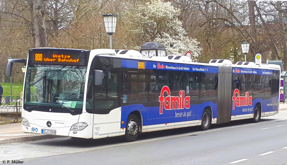 Нижняя Саксония, Mercedes-Benz Citaro C2 GÜ № 401568