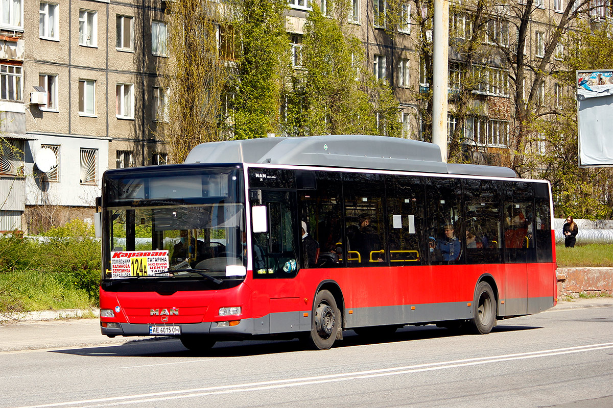 Днепропетровская область, MAN A21 Lion's City NL273 LPG № AE 6015 OH