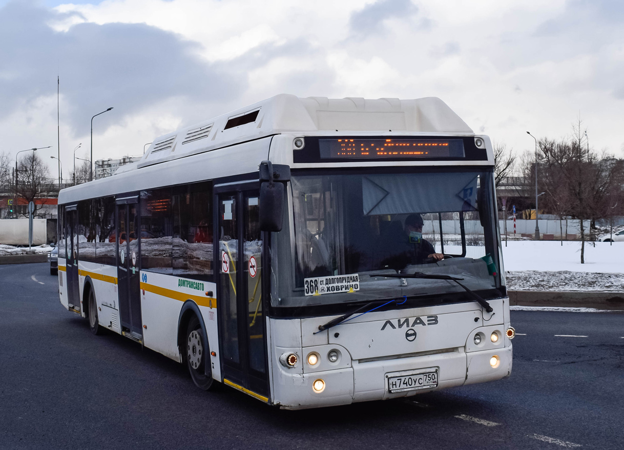 Московская область, ЛиАЗ-5292.67 (CNG) № Н 740 УС 750