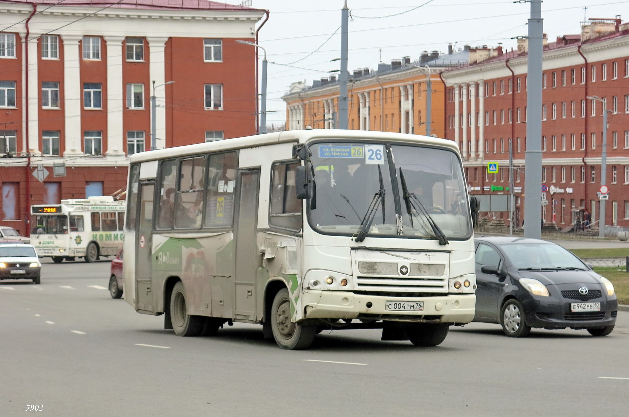 Карелия, ПАЗ-320402-03 № С 004 ТМ 76