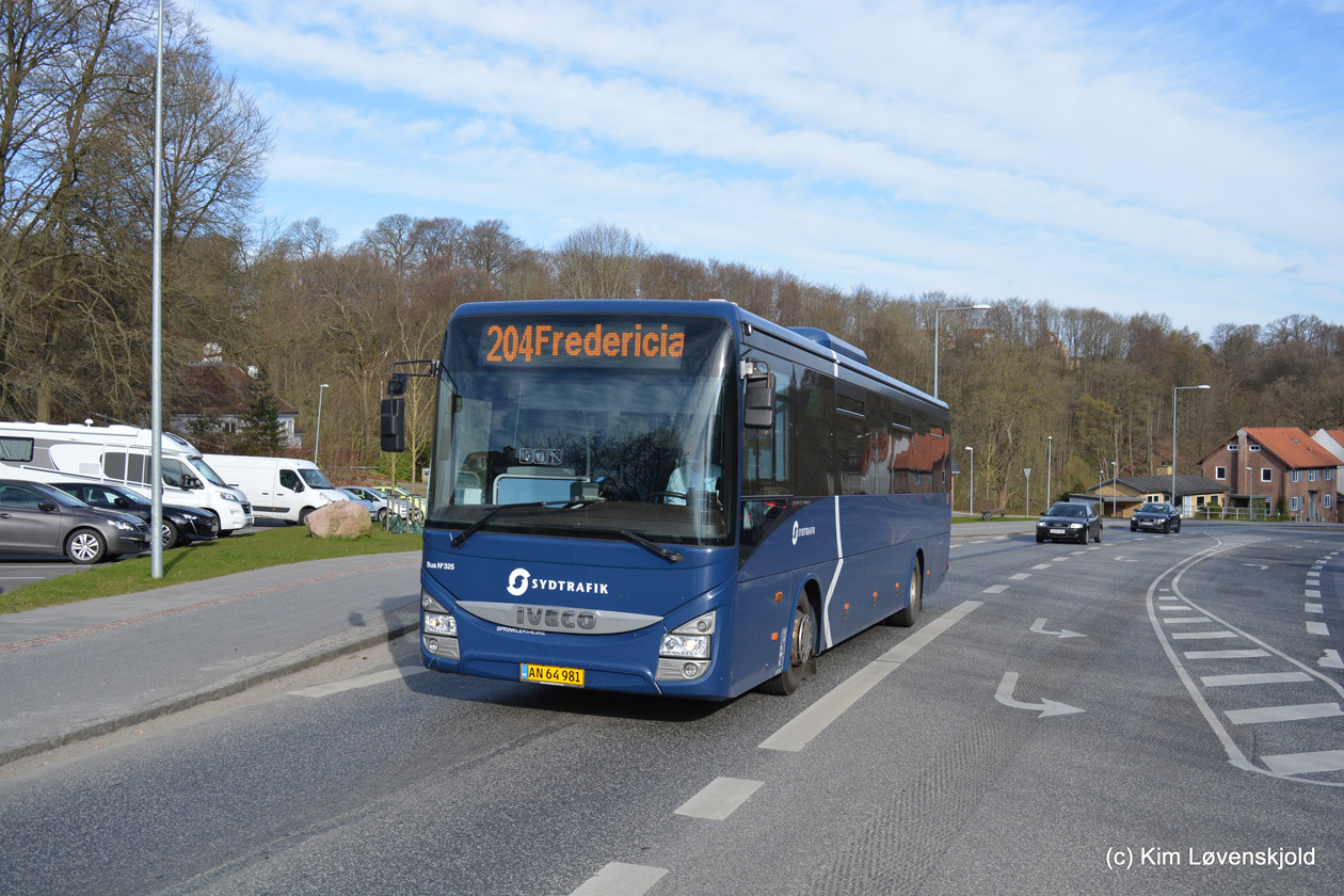 Дания, IVECO Crossway Line 12M № 325