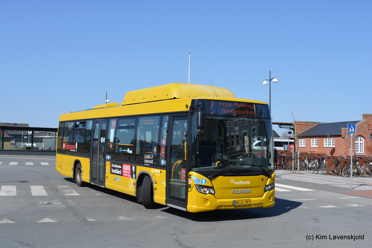 Дания, Scania Citywide LE № 2408