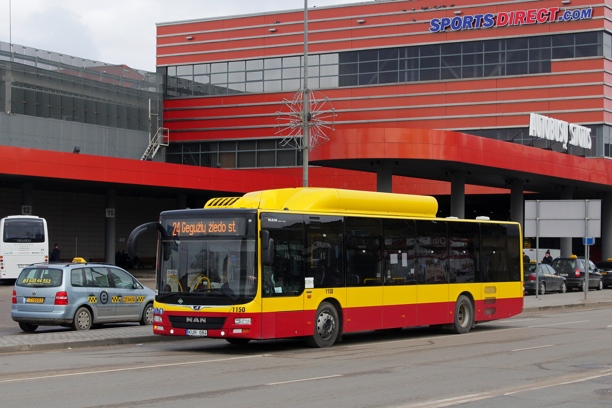 Литва, MAN A21 Lion's City NL273 CNG № 1150