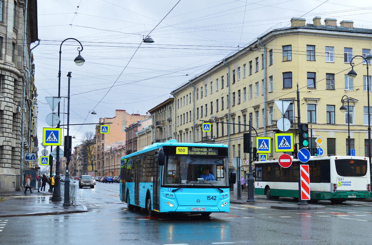 Санкт-Петербург, ЛиАЗ-5292.65 № 1542