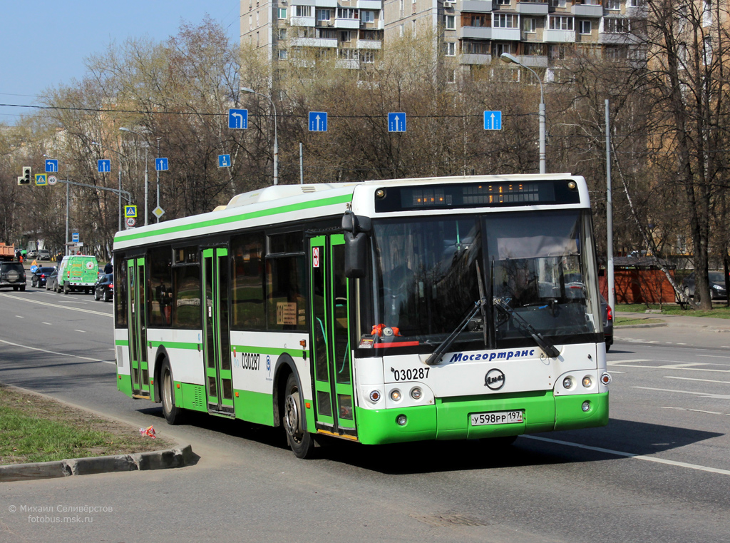 Москва, ЛиАЗ-5292.21 № 030287